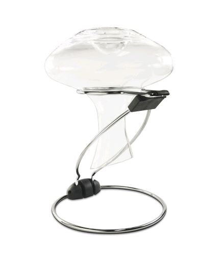 Foldable Wine Decanter Drying Stand on white background