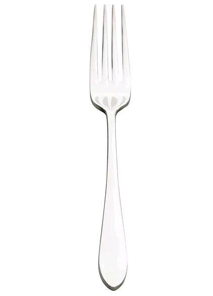 Browne - Eclipse 8.3" Stainless Steel European Fork (12 Count) - 502105 on white background