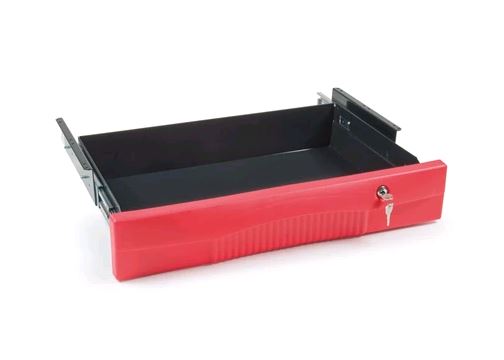 Rubbermaid Extension Drawer, Red FG459300RED on white background