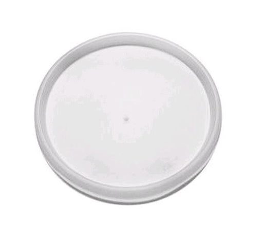 Genpak Plastic Lid for 8C/10C Soup Container  - PL8 on white background