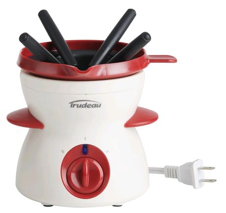 Trudeau 05217017 Electric Fondue Set - 7 Pieces on white background