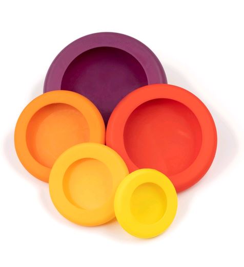 Danesco Silicone Food HuggersÂ® - 5 Pack