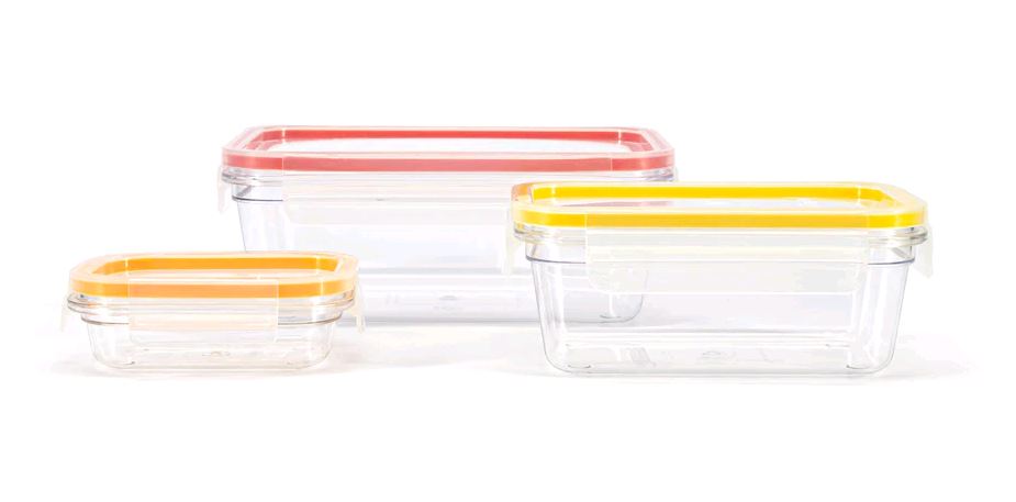 Meyers ClearLock Food Storage Containers - 6 Pack