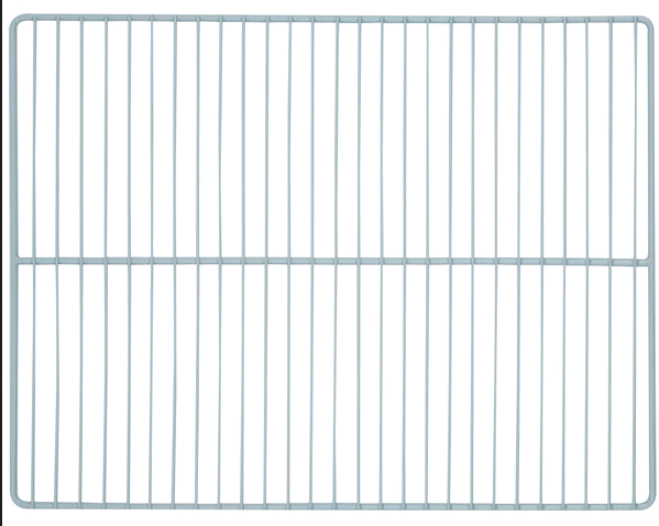 True Grey Coated Wire Shelf for T-19-HC on white background