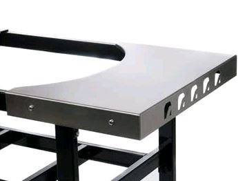 Primo 369 Grill Shelves, Silver on white background