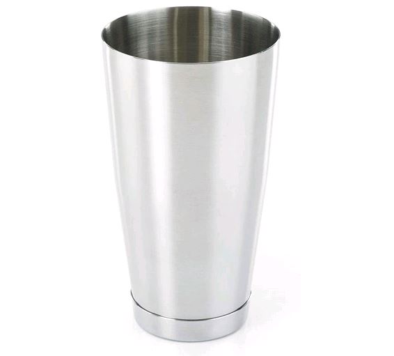 Barfly Cocktail Tin, Large 28 oz (828 ml), Stainless Steel, Double Heavy Gauge M37081