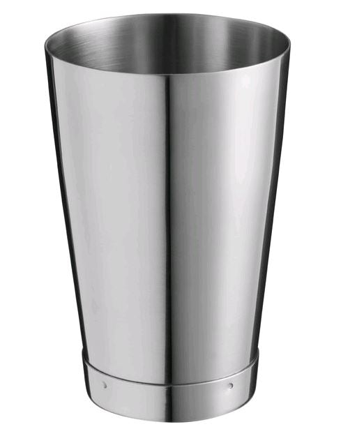 Barfly M37080 The Double 18 oz. Stainless Steel Heavy Weight Cocktail Shaker Tin on white background