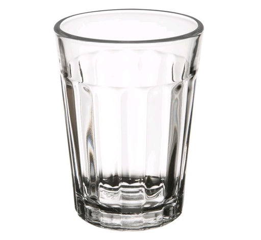 Libbey 15640 8.5 oz. Paneled Juice Glass - 36/Case empty on white background