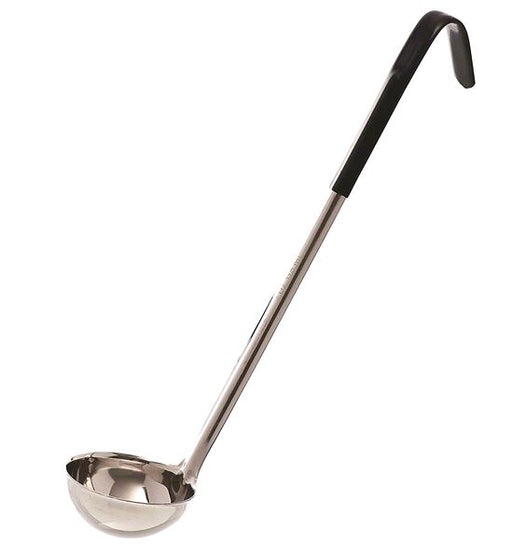 Browne 9944BLK 4-Ounce Stainless Steel Ladle with Black Handle