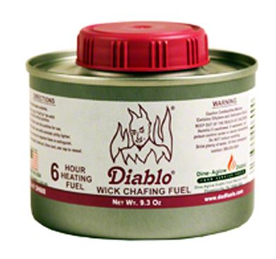 LE-JO DiabloÂ® Wick Chafing Fuel 6 Hour DH600 - 24 Case