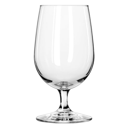 Libbey Vina Goblet 16oz Glass empty on white background
