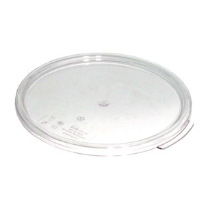 6, 8 Qt. Clear Round Lid for Clear Camwear Containers
