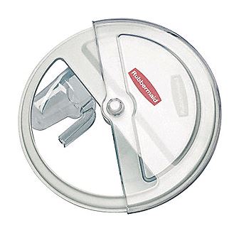Rubbermaid Bulk Ingredient Lid with 4 Cup Scoop on white background