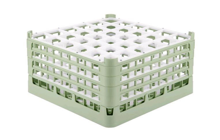 Vollrath 52782 Signature Full-Size Light Green 36-Compartment 9 1/16