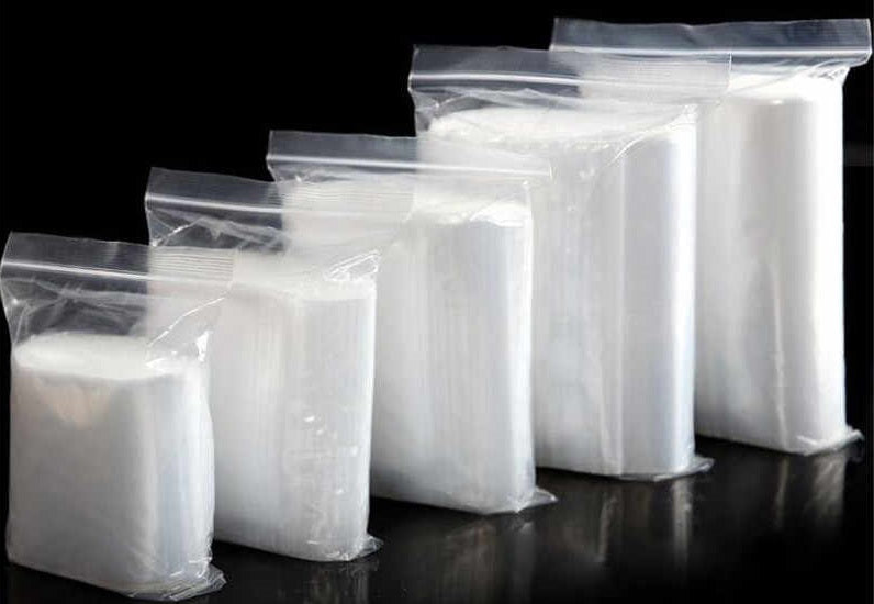 Calibre Reclosable Poly Bags MIL Resealable Bags, Grip Seal Bags