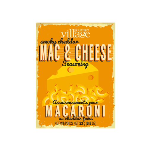 GOURMET VILLAGE - SMOKY CHEDDAR MAC & CHEESE