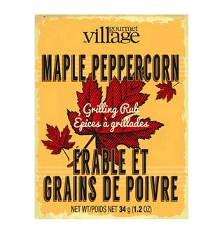 Maple Peppercorn Grilling Rub - GSEAXMP on white background