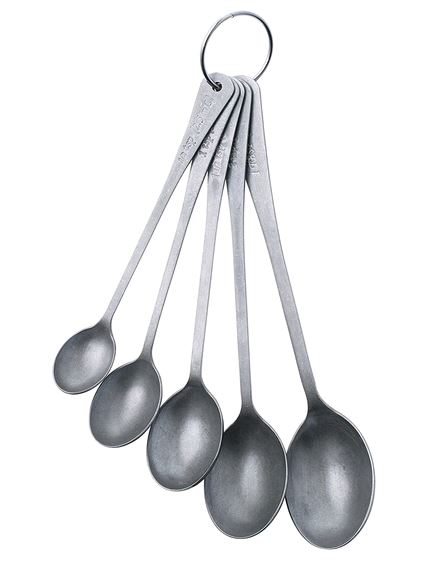 Barfly M37075 Cocktail Measuring Spoon Set of 5 on white background