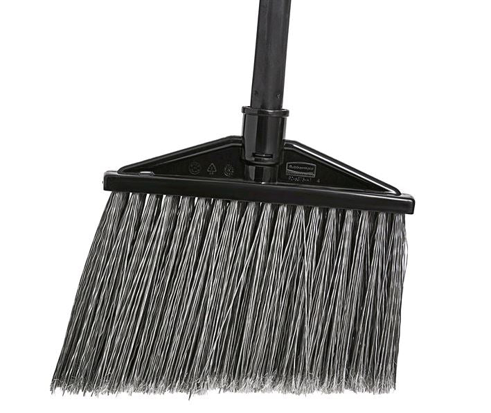 Rubbermaid 1861076 Executive Series Black Angle Broom with 48