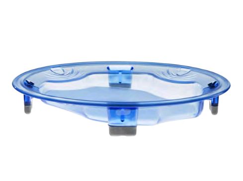 NON-SLIP POLYCARBONATE PLATE on white background
