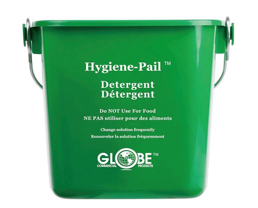 Globe Commercial Products 3616 6 Qt Sanitizing HygienePail®
