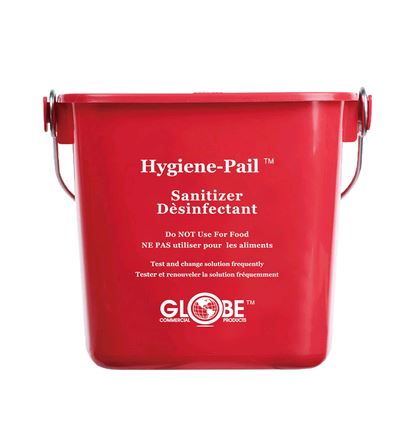 Globe Commercial Products 3603 3 Qt Sanitizing HygienePail®