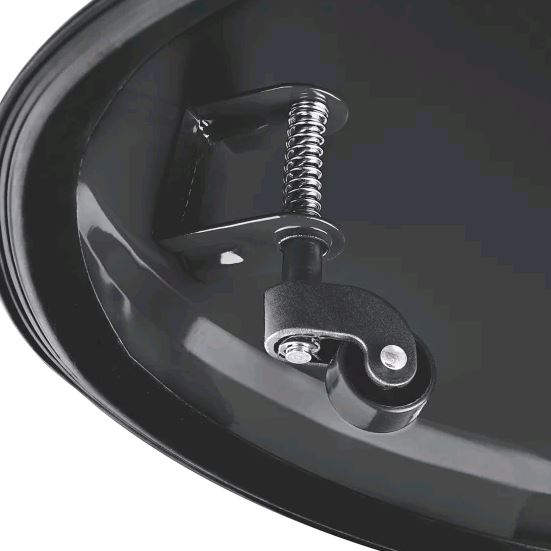 Rolling Step Stool H-7846BL on white background