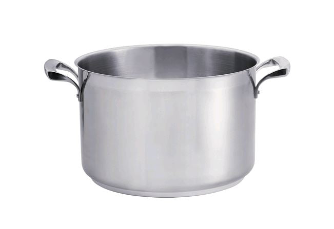 Browne 22 qt Sauce Pot Induction Compatible 5724192 on white background