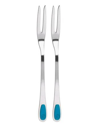 Trudeau 05115070 Seafood Forks - 2 Pack on whtie abckground