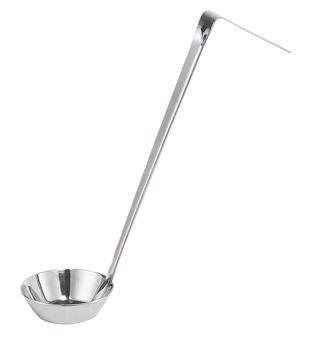 Server 82562 1 oz Stainless Steel Ladl on white background