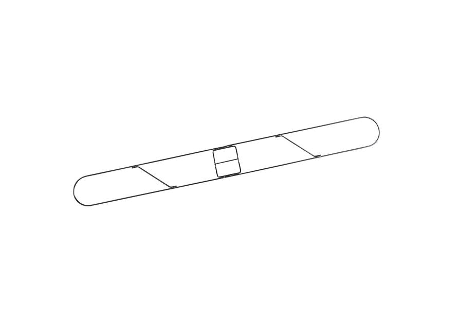 Rubbermaid 48" Snap-On Wire Dust Mop Frame FGM257000000 on white background
