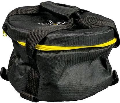Lodge AT-10 10" Bag Camp Dutch Oven Tote on white background