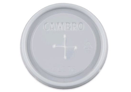 Cambro CLST6190 Disposable Lid For Dinex 6 oz Swirl Tumbler on white background
