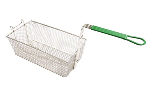 Frymaster 8030304 16 3/4" x 8 3/4" x 6" Twin Size Fryer Basket on white background
