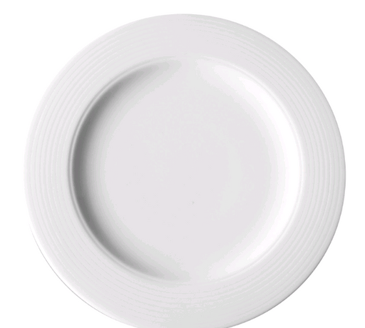 Continental 9' Plate Classic Line, Wide Rim on white background