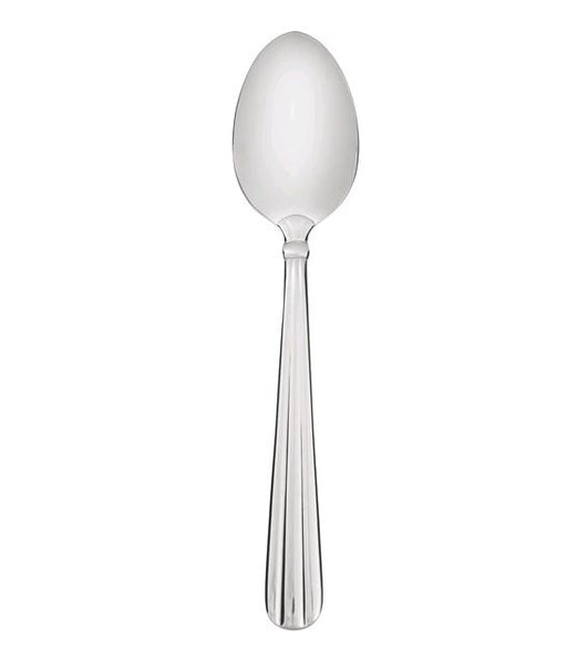  Oneida 2347STSF Unity 6 1/8" 18/10 Stainless Steel Heavy Weight Teaspoon on white background