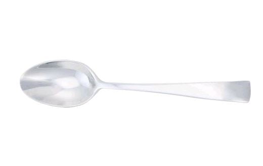 Walco 6" Freya 18/0 Stainless Steel Teaspoon 0601 on white background