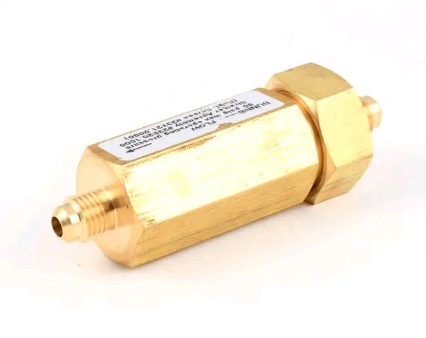 Bunn 23820.1000 Water Straner with cap , .250 Flare Male Threads on white background